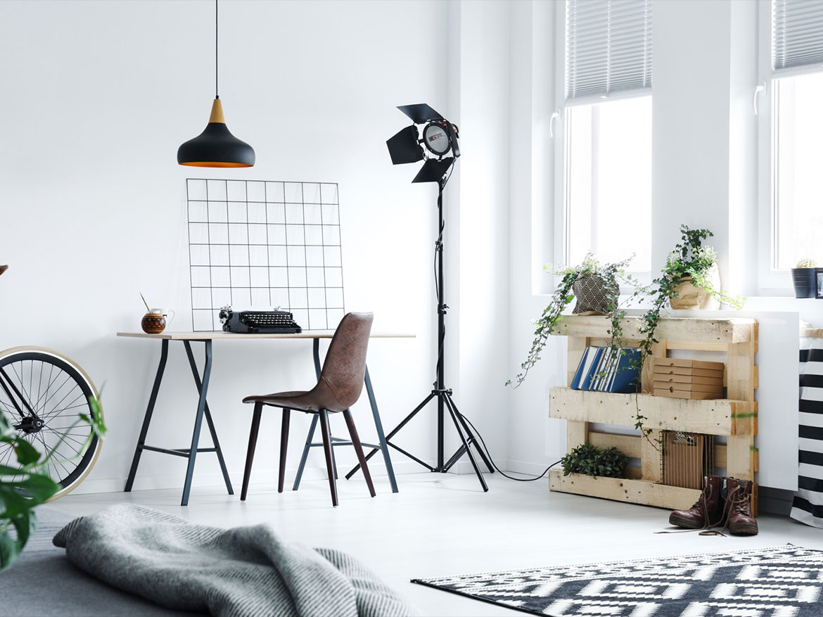 Renovated studio